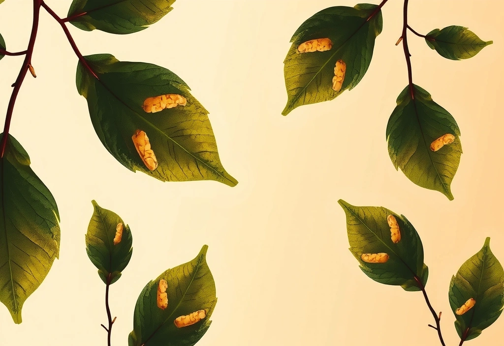 Abstract representation of natural ingredients and healthy, glowing skin